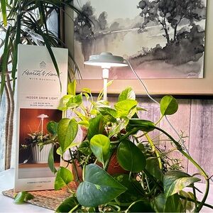 🌴Hearth & Hand Indoor Plant Grow Light with Dimmer | Target